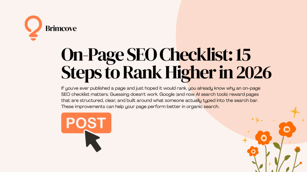 On-Page SEO Checklist