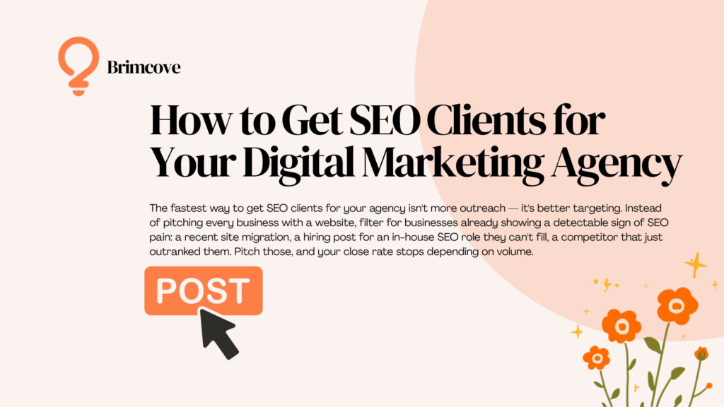 How to Get SEO Clients for Your Digital Marketing Agency