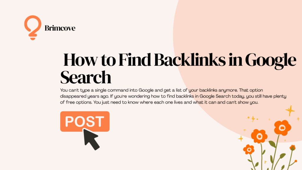 How to Find Backlinks in Google Search