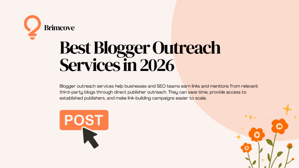 Best Blogger Outreach Services in 2026
