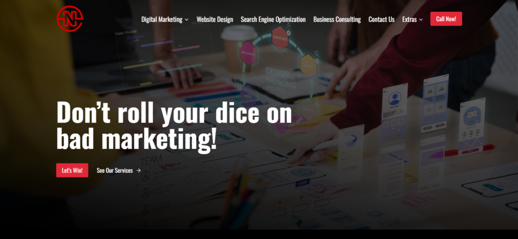 Strive Enterprise downtown Las Vegas SEO agency homepage